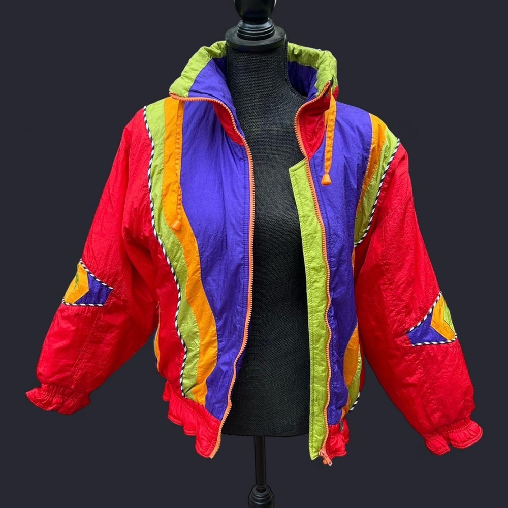 Giacca Multicolor Retro Jacket